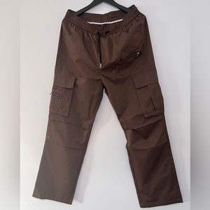 Unisex brown cargo pants